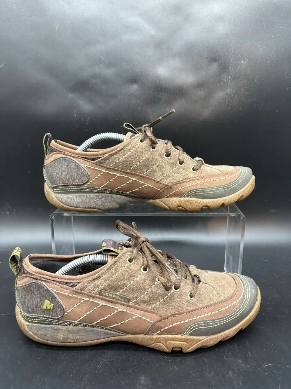 Merrell Mimosa Lace Cocoa Brown Hiking Trail Shoes Womens Size 8 J68164